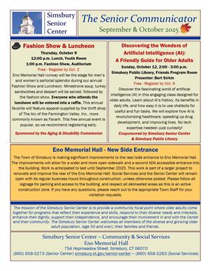 Senior Communicator Newsletter - Sept/Oct 2025