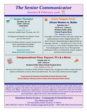 Senior Communicator Newsletter - Jan/Feb 2026